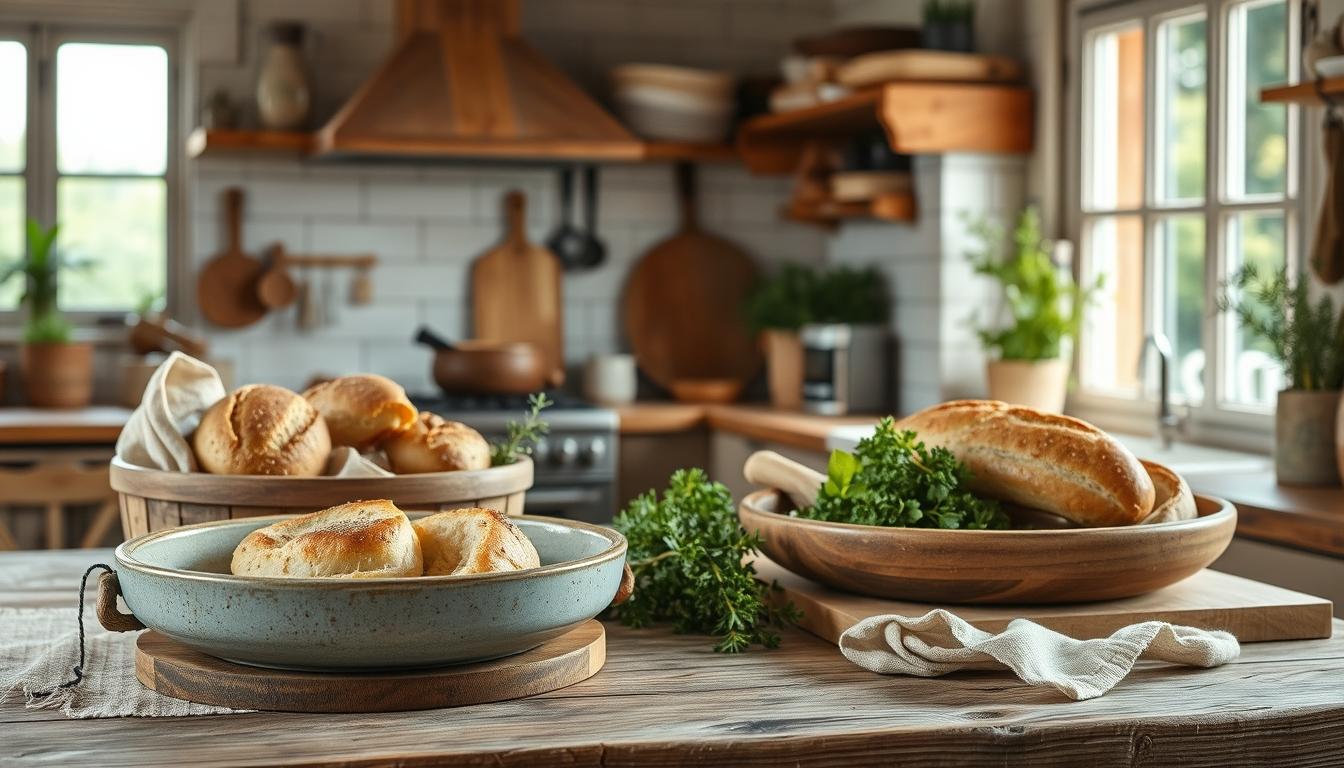 Freshly baked homemade cake in a kitchen setting